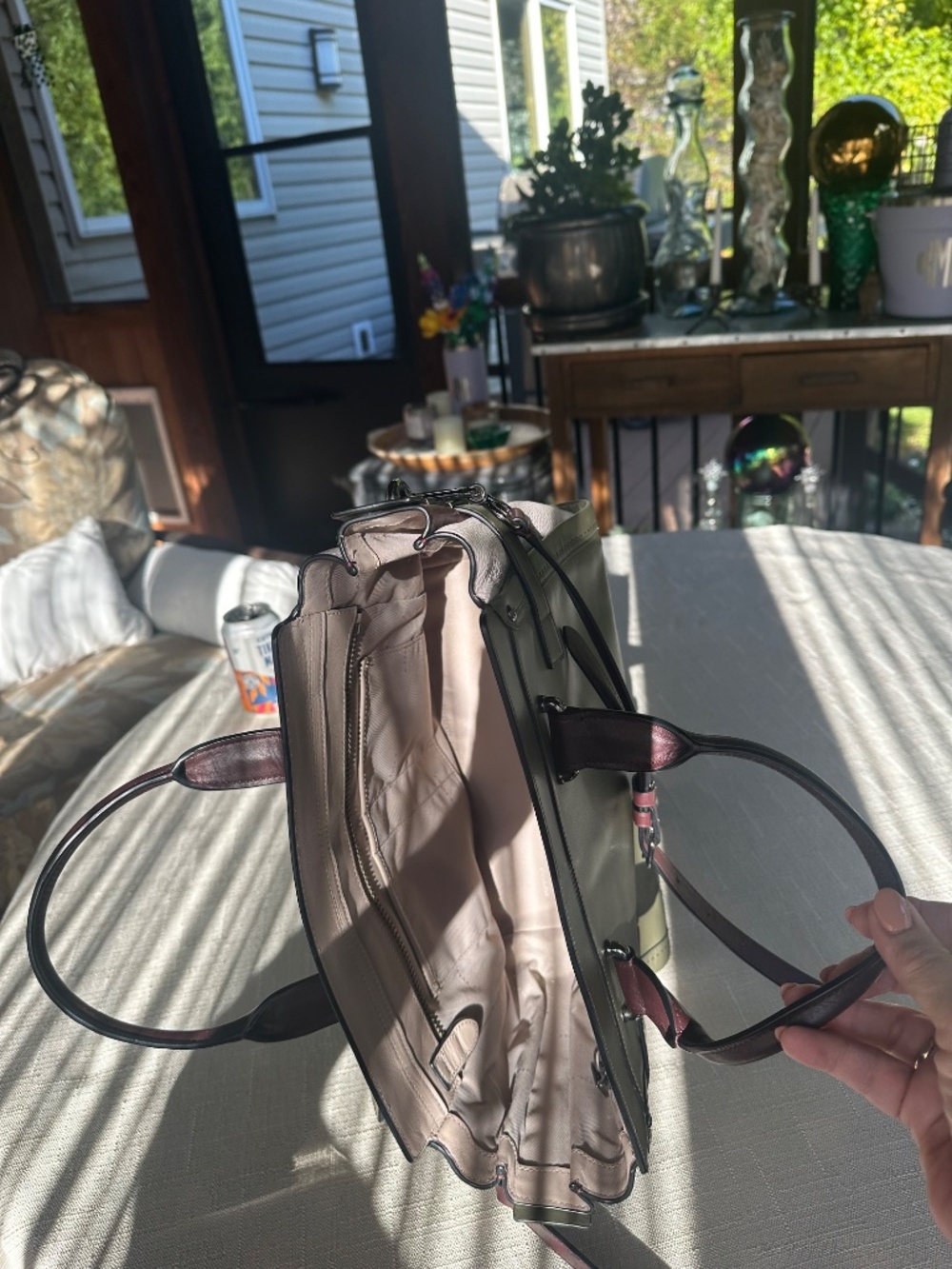 Coach Swagger 27 Colorblock Leather Satchel - Picture 3 of 16